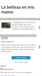 Mobile Screenshot of labellezaenmismanos.blogspot.com