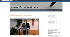 Desktop Screenshot of conexionadventista-sermones.blogspot.com