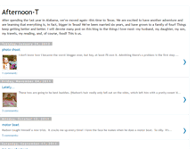 Tablet Screenshot of afternoon-t.blogspot.com