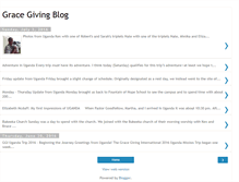 Tablet Screenshot of gracegivinginternational.blogspot.com
