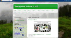 Desktop Screenshot of eugostodeportugues.blogspot.com