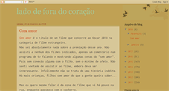 Desktop Screenshot of ladodeforadocoracao.blogspot.com