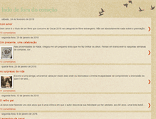 Tablet Screenshot of ladodeforadocoracao.blogspot.com