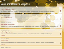 Tablet Screenshot of daneandlindsayswedding.blogspot.com