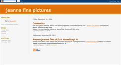 Desktop Screenshot of jeanna-fine-pictures4677.blogspot.com
