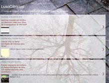 Tablet Screenshot of lusociencias.blogspot.com