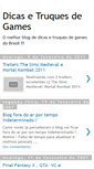 Mobile Screenshot of dicas-e-truques-de-games.blogspot.com