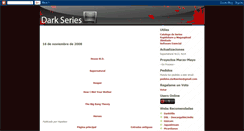 Desktop Screenshot of darktvseries.blogspot.com