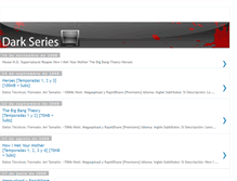 Tablet Screenshot of darktvseries.blogspot.com