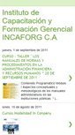 Mobile Screenshot of incaforgca.blogspot.com