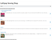 Tablet Screenshot of lollipopsewingshop.blogspot.com