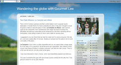 Desktop Screenshot of gourmetlee.blogspot.com