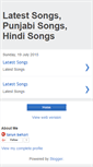 Mobile Screenshot of free-latest-songs.blogspot.com