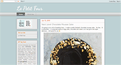 Desktop Screenshot of monpetitfour.blogspot.com