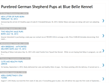 Tablet Screenshot of bluebellekennel.blogspot.com