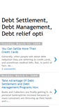 Mobile Screenshot of bestdebtsettlementcorp.blogspot.com