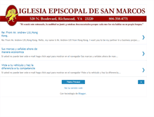 Tablet Screenshot of iglesiasanmarcos.blogspot.com