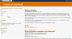 Desktop Screenshot of lebenimausland.blogspot.com
