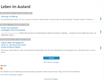 Tablet Screenshot of lebenimausland.blogspot.com