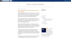 Desktop Screenshot of bluefishevents.blogspot.com