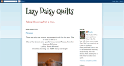 Desktop Screenshot of lazydaisyquilts.blogspot.com