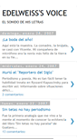 Mobile Screenshot of edelweissvoice4.blogspot.com