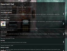 Tablet Screenshot of gourmetgal1.blogspot.com