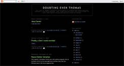 Desktop Screenshot of doubtingeventhomas.blogspot.com