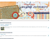 Tablet Screenshot of creative-outbursts.blogspot.com