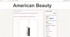 Desktop Screenshot of americanbeauty-mlp.blogspot.com