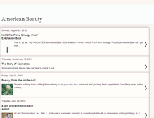 Tablet Screenshot of americanbeauty-mlp.blogspot.com