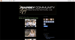 Desktop Screenshot of marbeycommunity.blogspot.com