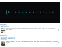 Tablet Screenshot of lehnerdesign.blogspot.com