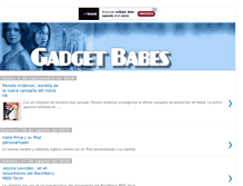 Tablet Screenshot of gadget-babes.blogspot.com