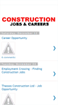 Mobile Screenshot of constructionjobsandcareers.blogspot.com