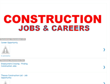 Tablet Screenshot of constructionjobsandcareers.blogspot.com