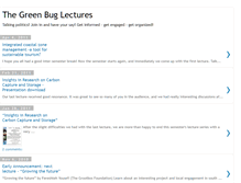 Tablet Screenshot of green-bug-lectures.blogspot.com