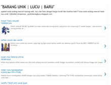 Tablet Screenshot of gratisbaranglucu.blogspot.com