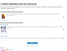 Tablet Screenshot of livrosevangelicosparacelular.blogspot.com