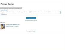 Tablet Screenshot of pensarcaxias.blogspot.com