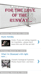 Mobile Screenshot of fortheloveoftherunway.blogspot.com