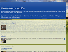 Tablet Screenshot of mascotasenadopcion-baires.blogspot.com
