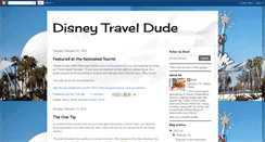 Desktop Screenshot of disneytraveldude.blogspot.com