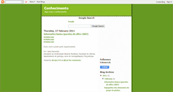 Desktop Screenshot of conhecimentomoz.blogspot.com