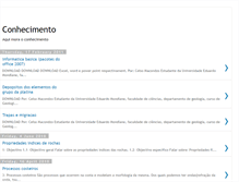Tablet Screenshot of conhecimentomoz.blogspot.com