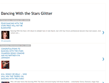 Tablet Screenshot of dancingwiththestarsglitter.blogspot.com