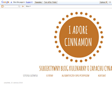 Tablet Screenshot of iadorecinnamon.blogspot.com
