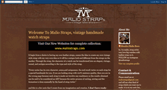 Desktop Screenshot of maliostraps.blogspot.com