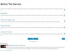 Tablet Screenshot of before-the-harvest.blogspot.com