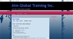 Desktop Screenshot of aimglobaltraining.blogspot.com